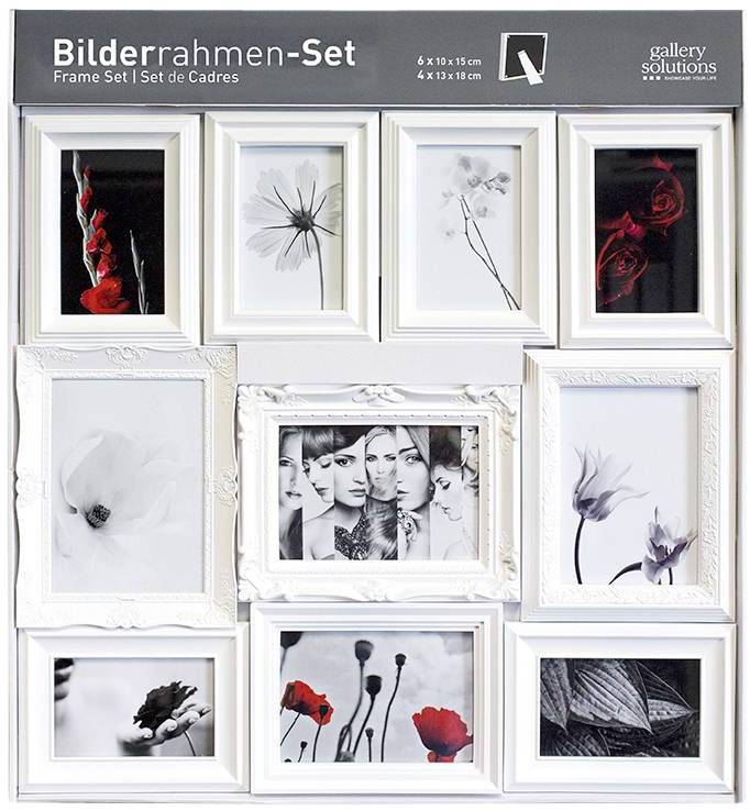 Nielsen Design 8999324 Bilder Wechselrahmen Papierformat: 13 x 18cm Weiß