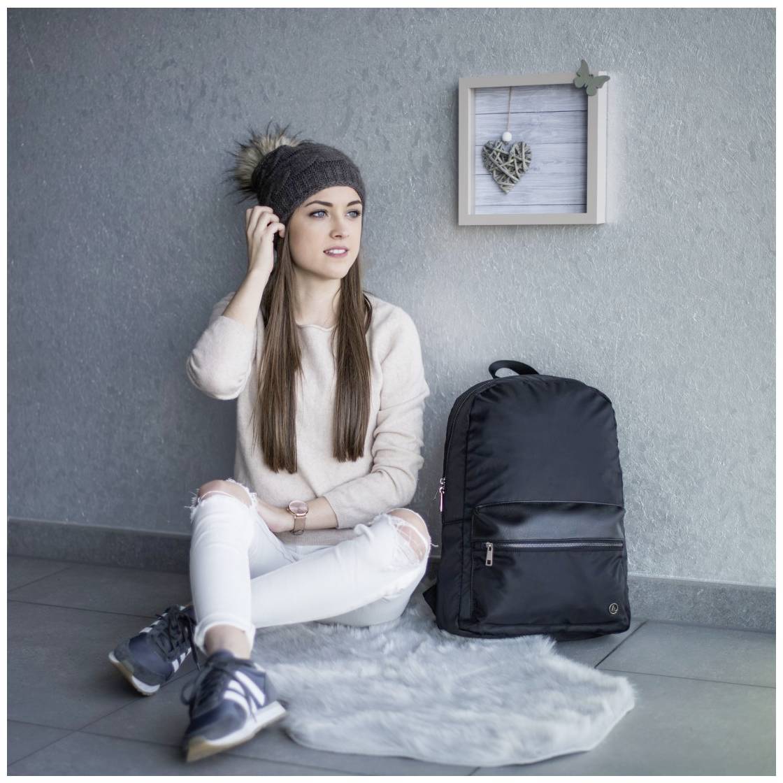 Hama 59778 Bilder Wechselrahmen Papierformat: 15 x 15 cm Beige