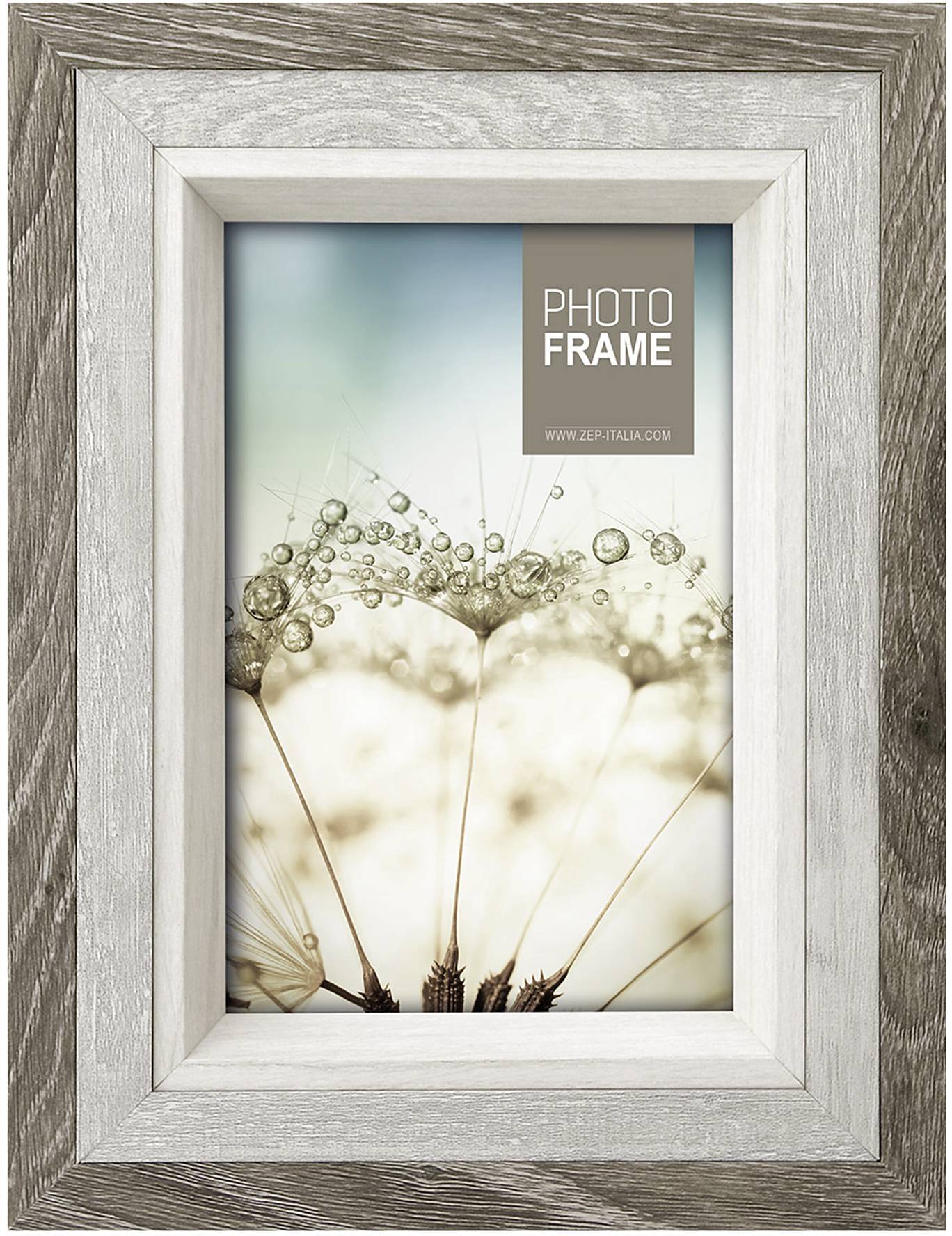 ZEP TR324 Bilder Wechselrahmen Papierformat: 20 x 15cm Braun, Weiß