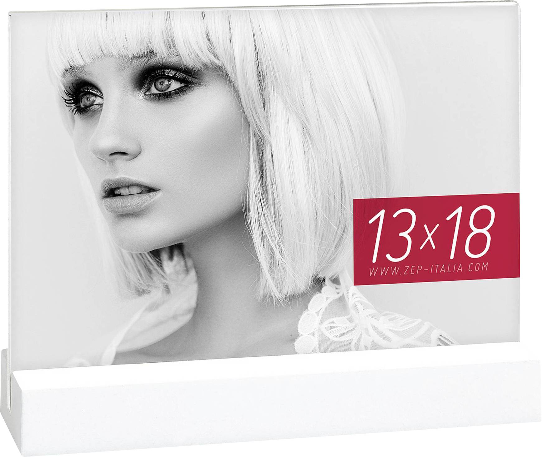 ZEP AQ657W Bilder Wechselrahmen Papierformat: 13 x 18cm Weiß