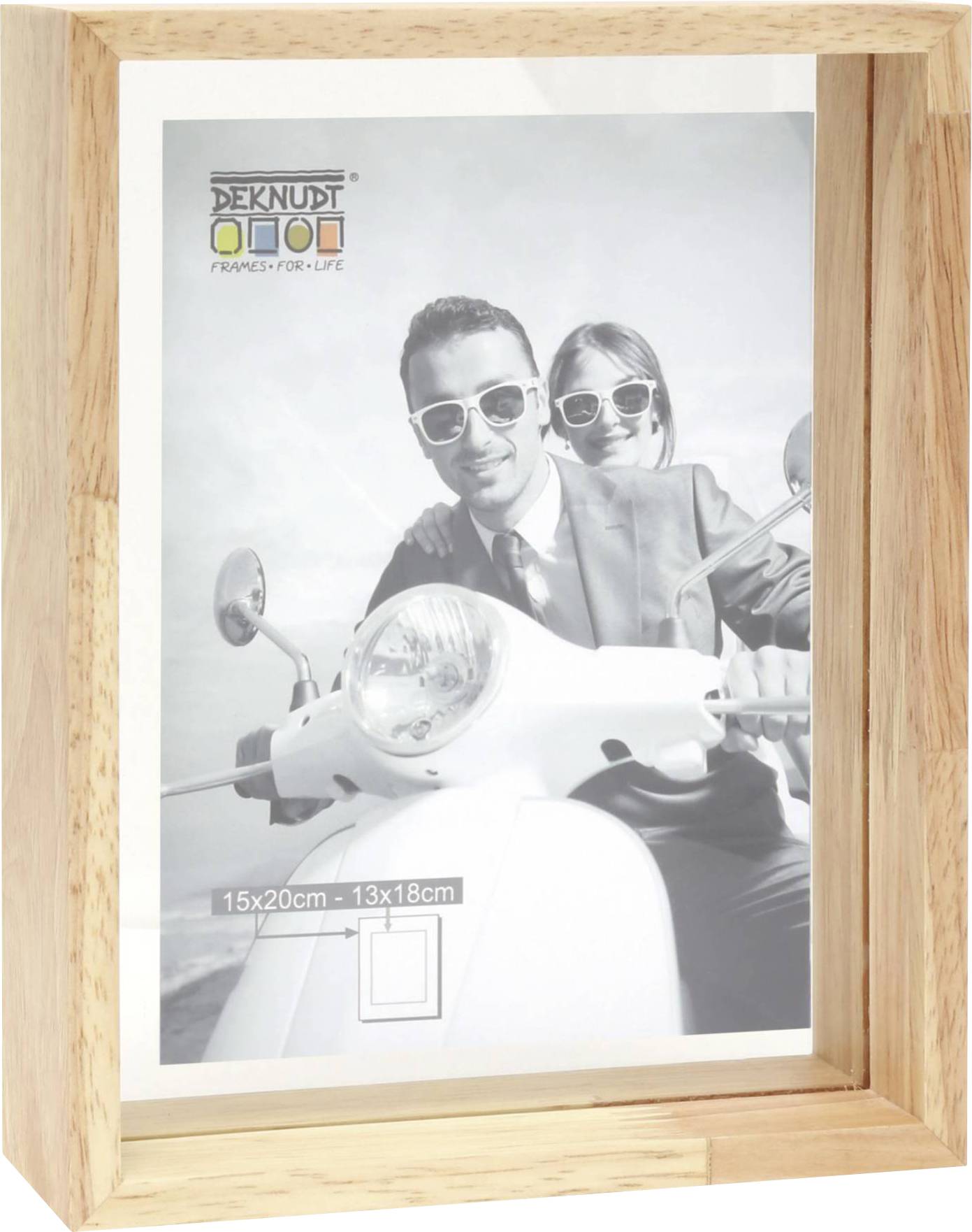 Deknudt S68SH1_15,0X20,0 Bilder Wechselrahmen Papierformat: 20 x 15 cm Hellbraun