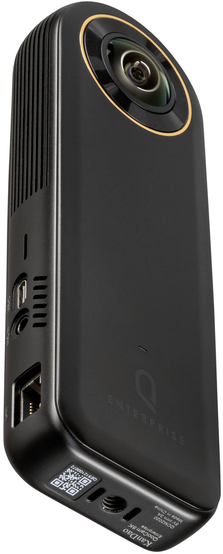 Kandao 360 Grad Panorama-Kamera Schwarz 4K-Video, Full HD Video, Spritzwassergeschützt, Zeitlupe/Zeitraffer, WiFi