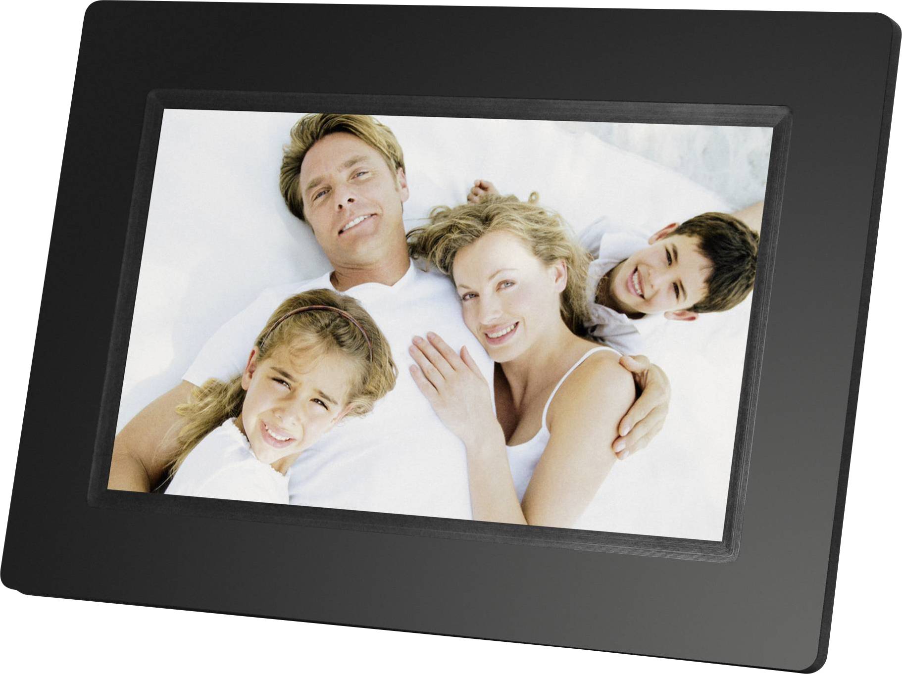 Braun Phototechnik DigiFrame 711 Digitaler Bilderrahmen 17.8 cm 7 Zoll 800 x 480 Pixel Schwarz