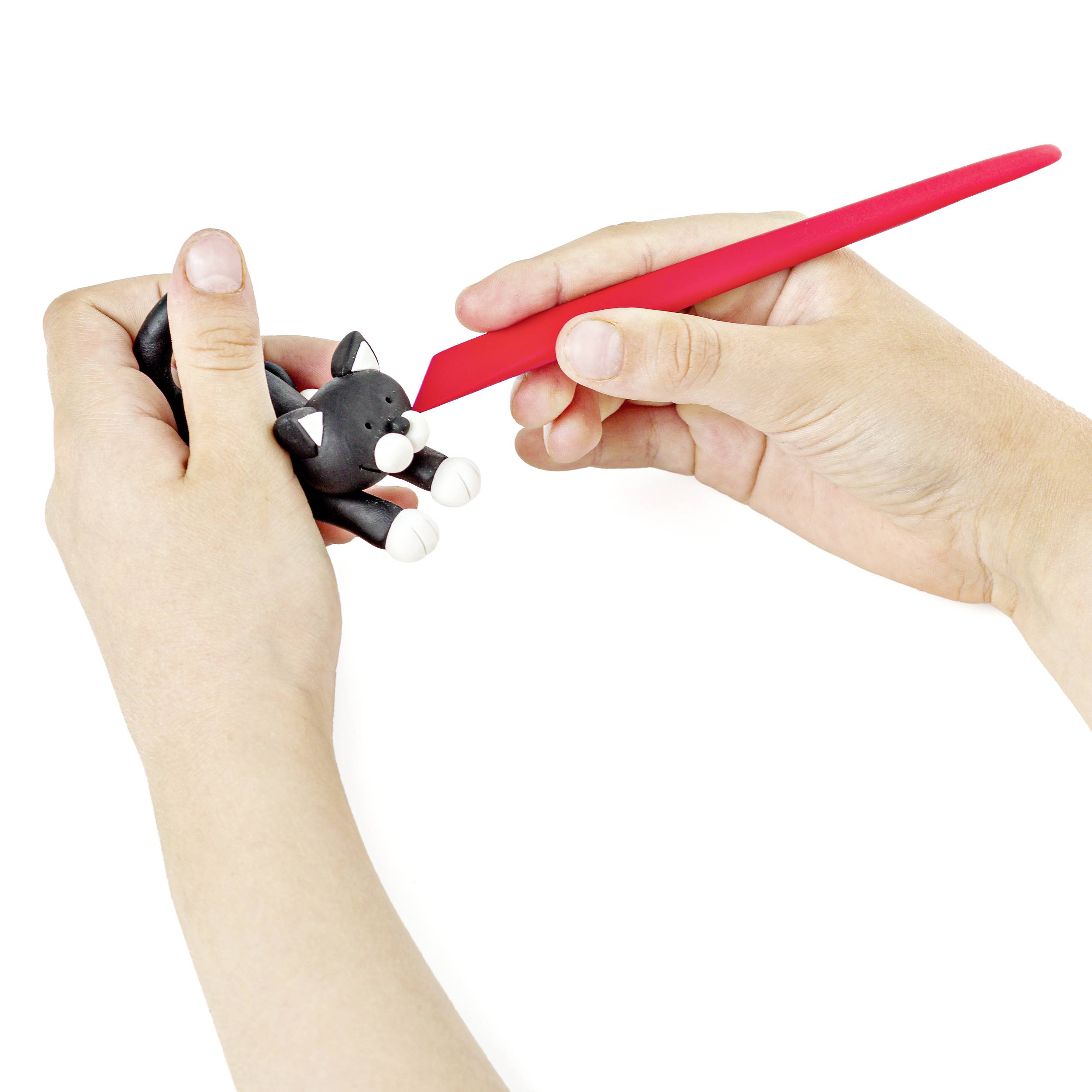 Staedtler FIMO kids 8034 Ofenhärtende Modelliermasse, Set Cat, 8034 16 LY