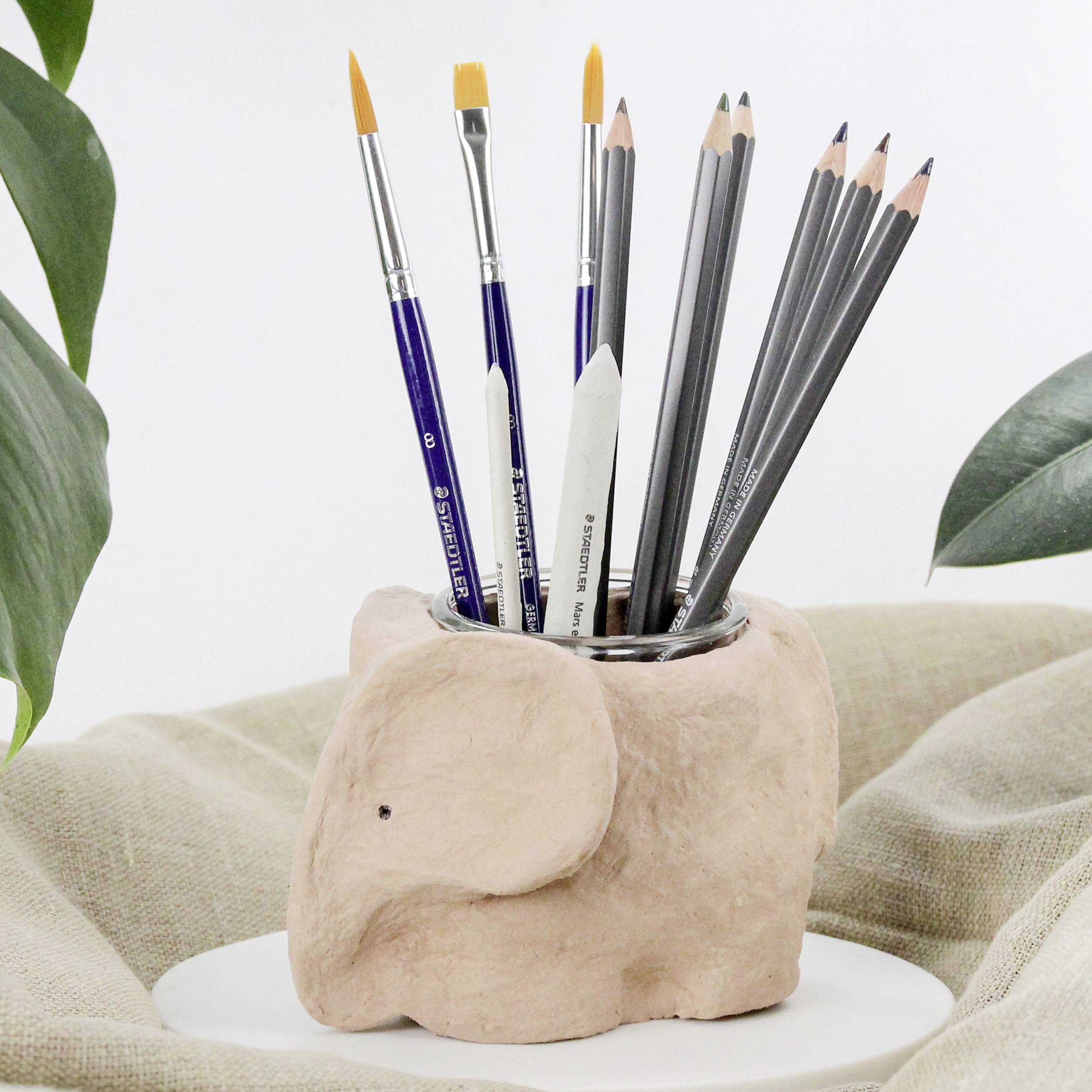 Staedtler FIMOair wood-effect 8150 Lufttrocknende Modelliermasse, Holz-Effekt, 350g , 8150-W7