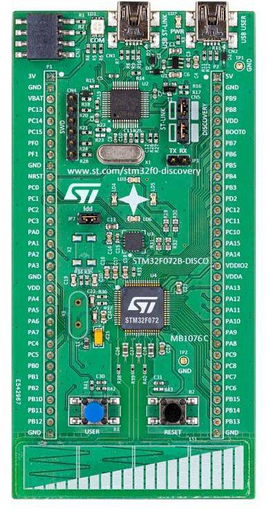 STMicroelectronics STM32F072B-DISCO Entwicklungsboard 1St.