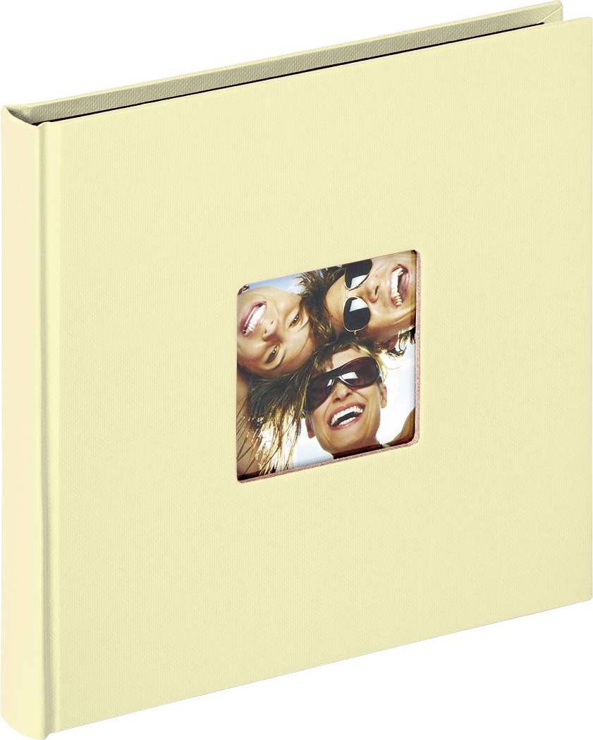 walther+ design FA-199-H Fotoalbum (B x H) 18cm x 18cm Creme 30 Seiten