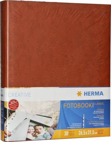 Herma 7557 Fotoalbum (B x H) 26.5cm x 31.5cm Braun