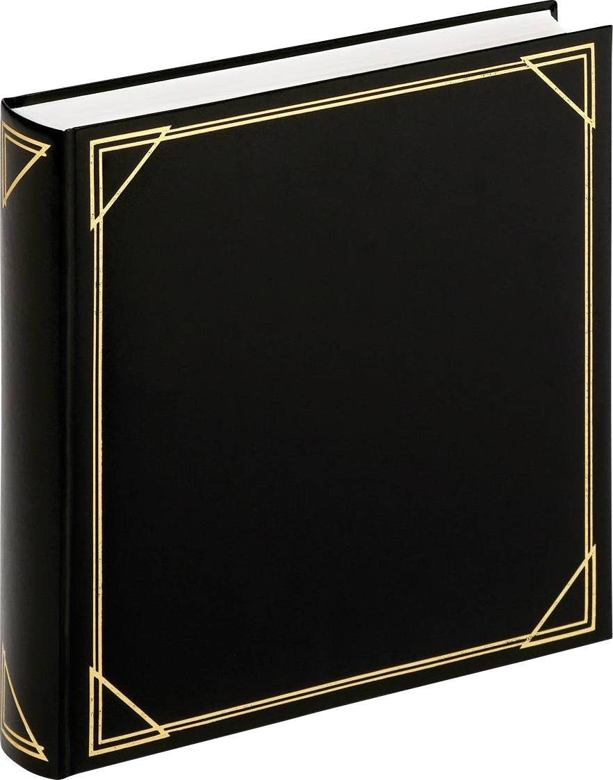 walther+ design MX-200-B Fotoalbum (B x H) 30cm x 30cm Schwarz 100 Seiten