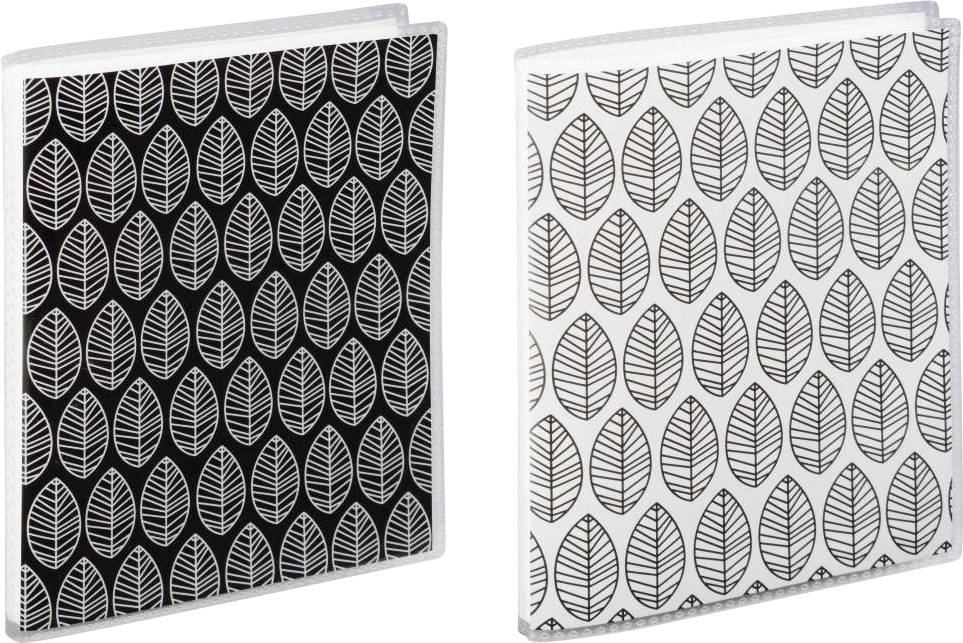 Hama 2224 X 24 Fotoalbum (B x H) 17.5 cm x 12 cm Schwarz, Weiß 24 Seiten