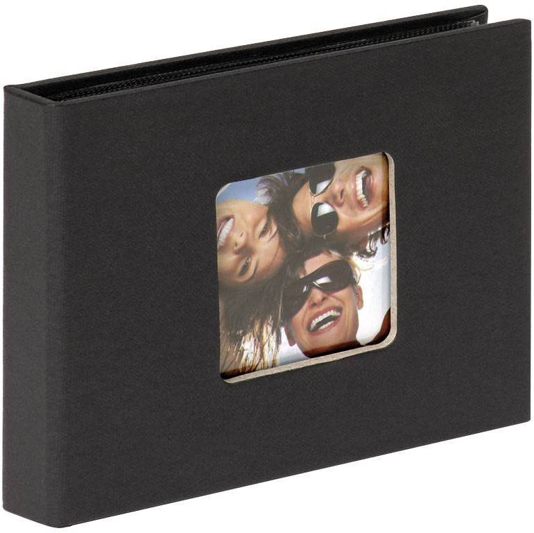 walther+ design MA-353-B Fotoalbum (B x H) 17cm x 12cm Schwarz