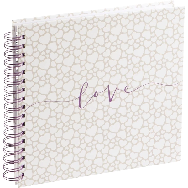 Hama 3832 Spiralalbum (B x H) 28cm x 24cm Weiß, Rosa 40 Seiten Hama 3832 Spiralalbum (B x H) 28cm x 24cm Weiß, Rosa 40 Seiten