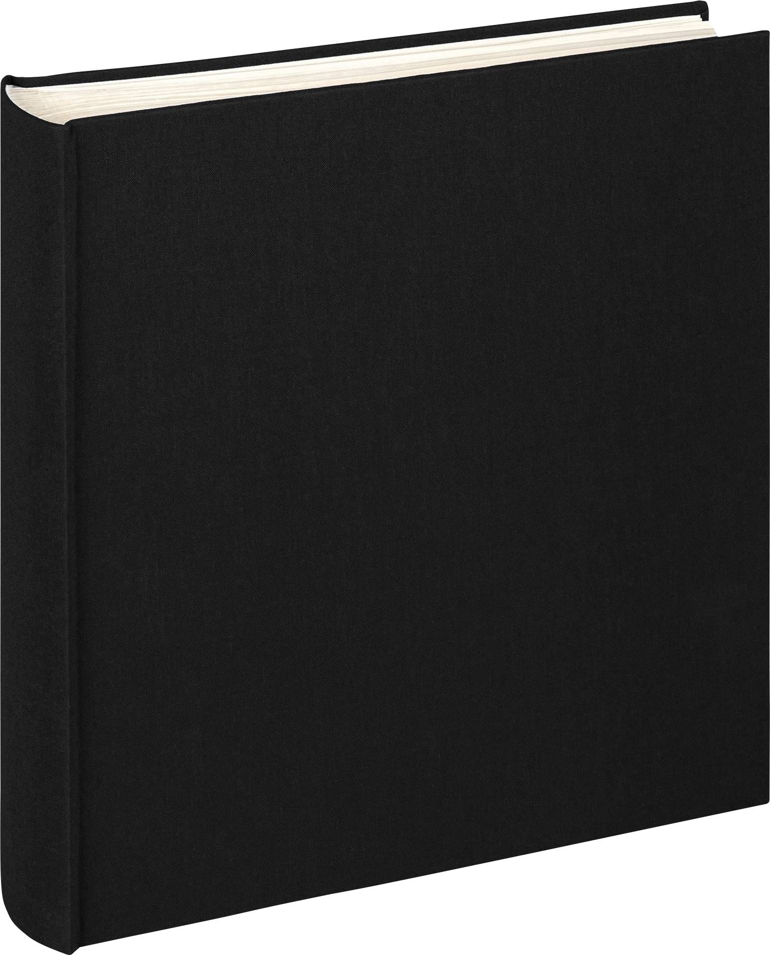 walther+ design FA-508-B Fotoalbum (B x H) 30cm x 30cm Schwarz 100 Seiten