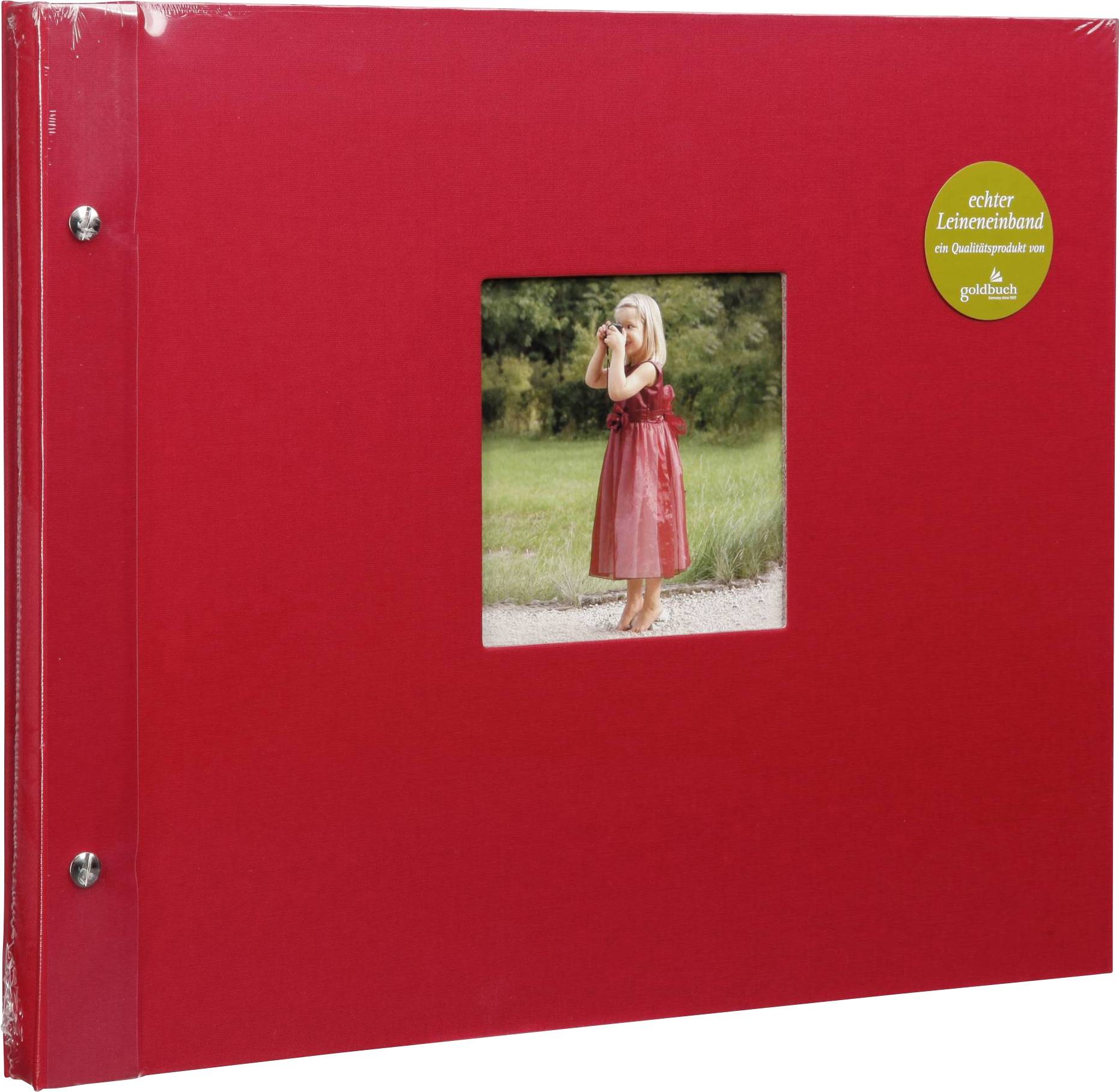 Goldbuch 28890 Fotoalbum (B x H) 39cm x 31cm Rot 40 Seiten