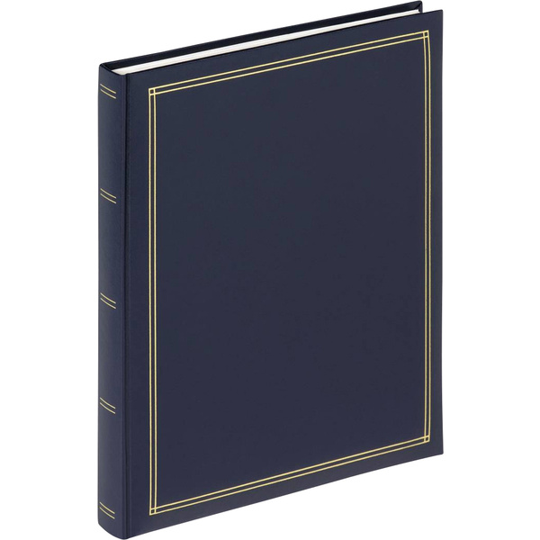 walther+ design SK-124-L Fotoalbum (B x H) 26cm x 30cm Blau 30 Seiten