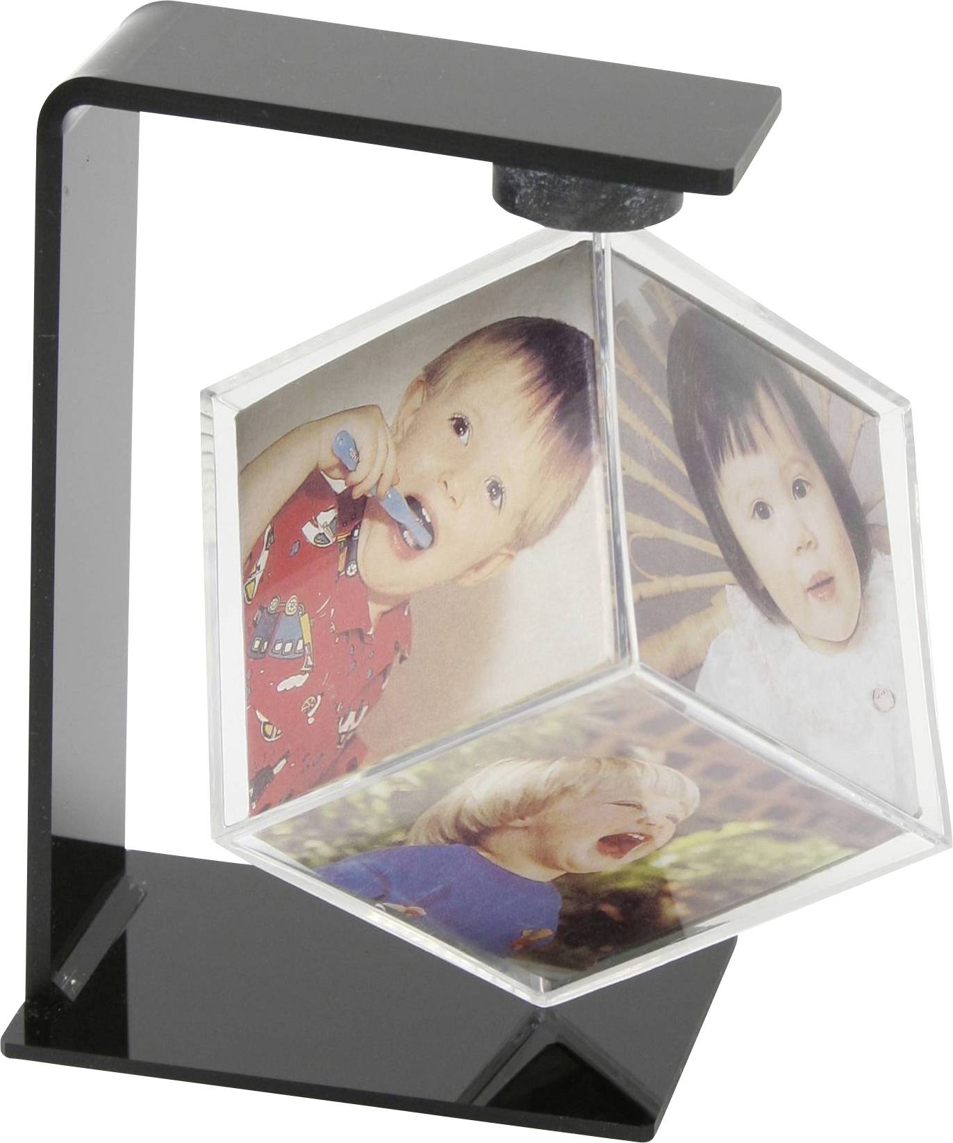 Deknudt S58RF4, Kunststoff, Schwarz, Multi-Bilderrahmen, 6 x 6 cm, 130 mm, 110 mm