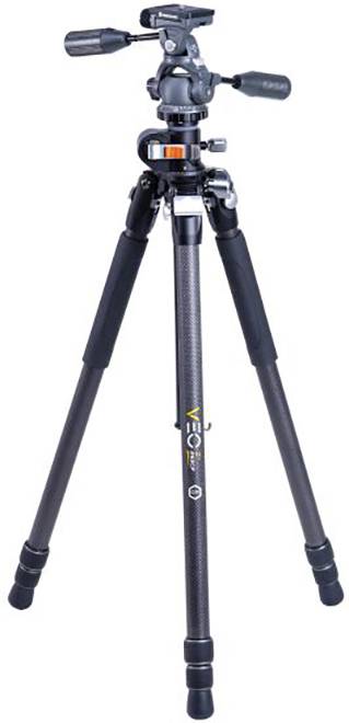 Vanguard VEO3+263CP Dreibeinstativ Arbeitshöhe=1480 - 1735 cm Grau, Schwarz