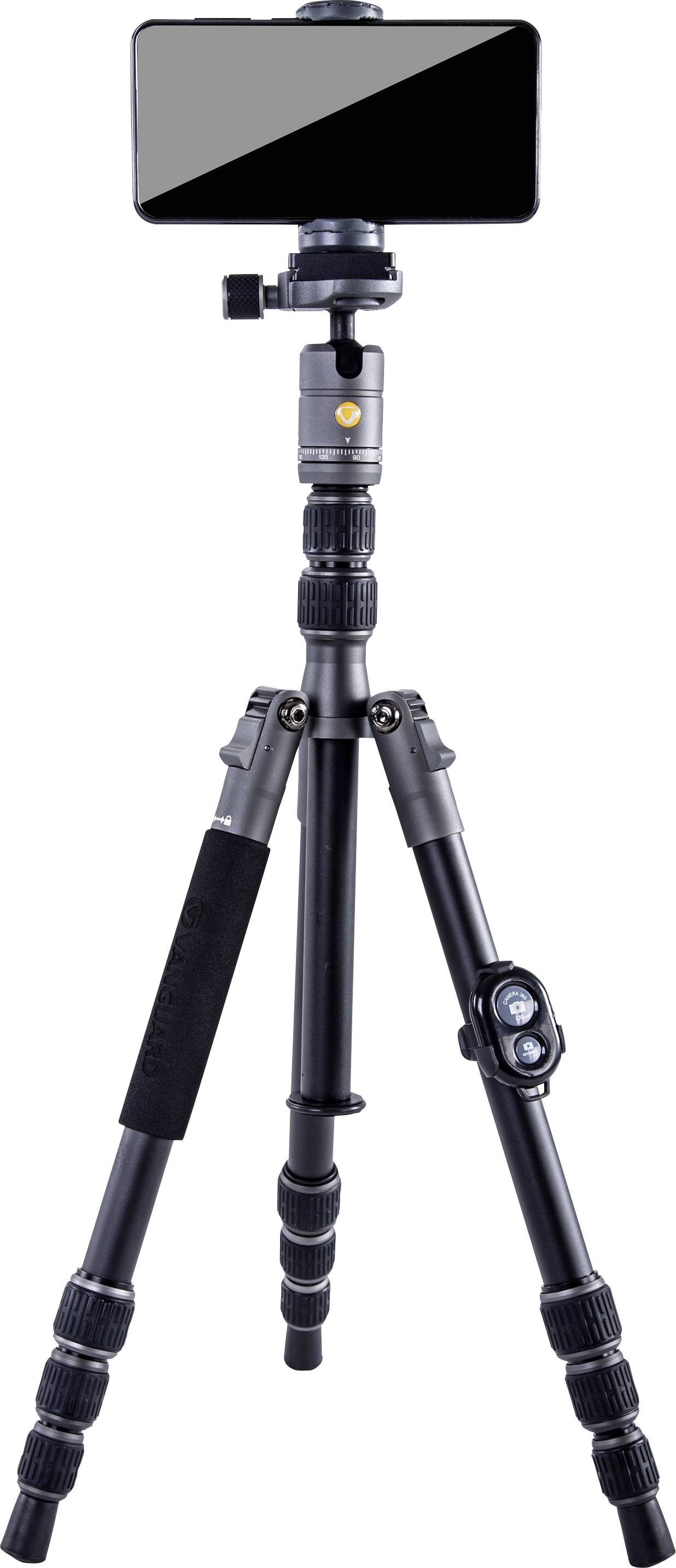 Vanguard VEO3GO204AB Dreibeinstativ Arbeitshöhe=101 - 131 cm Grau, Schwarz