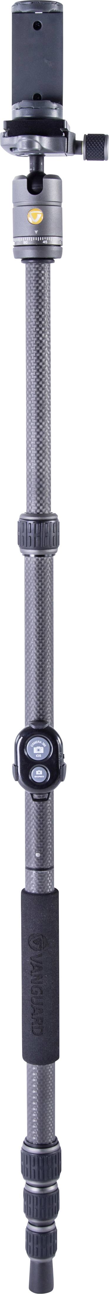 Vanguard VEO3GO204CB Dreibeinstativ Arbeitshöhe=101 - 131cm Grau, Schwarz