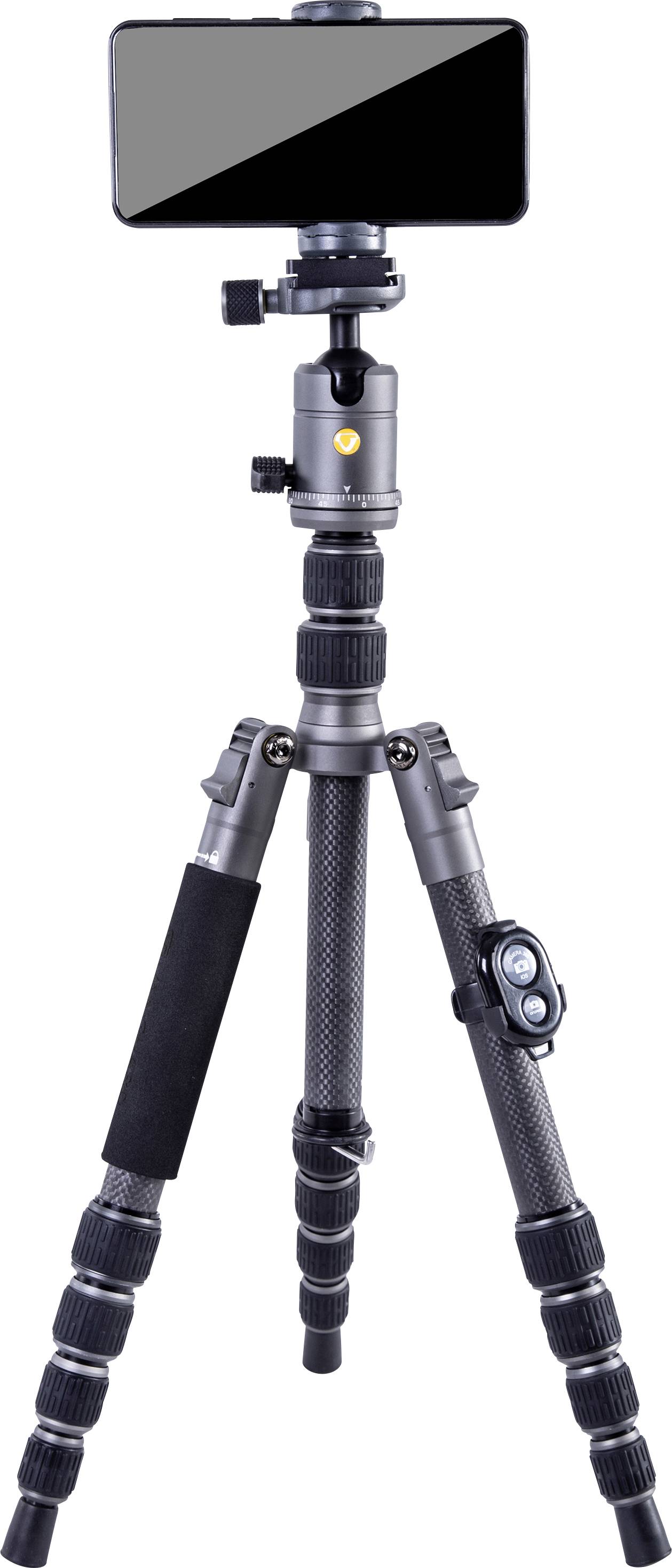 Vanguard VEO3GO235CB Dreibeinstativ Arbeitshöhe=106 - 136 cm Grau, Schwarz