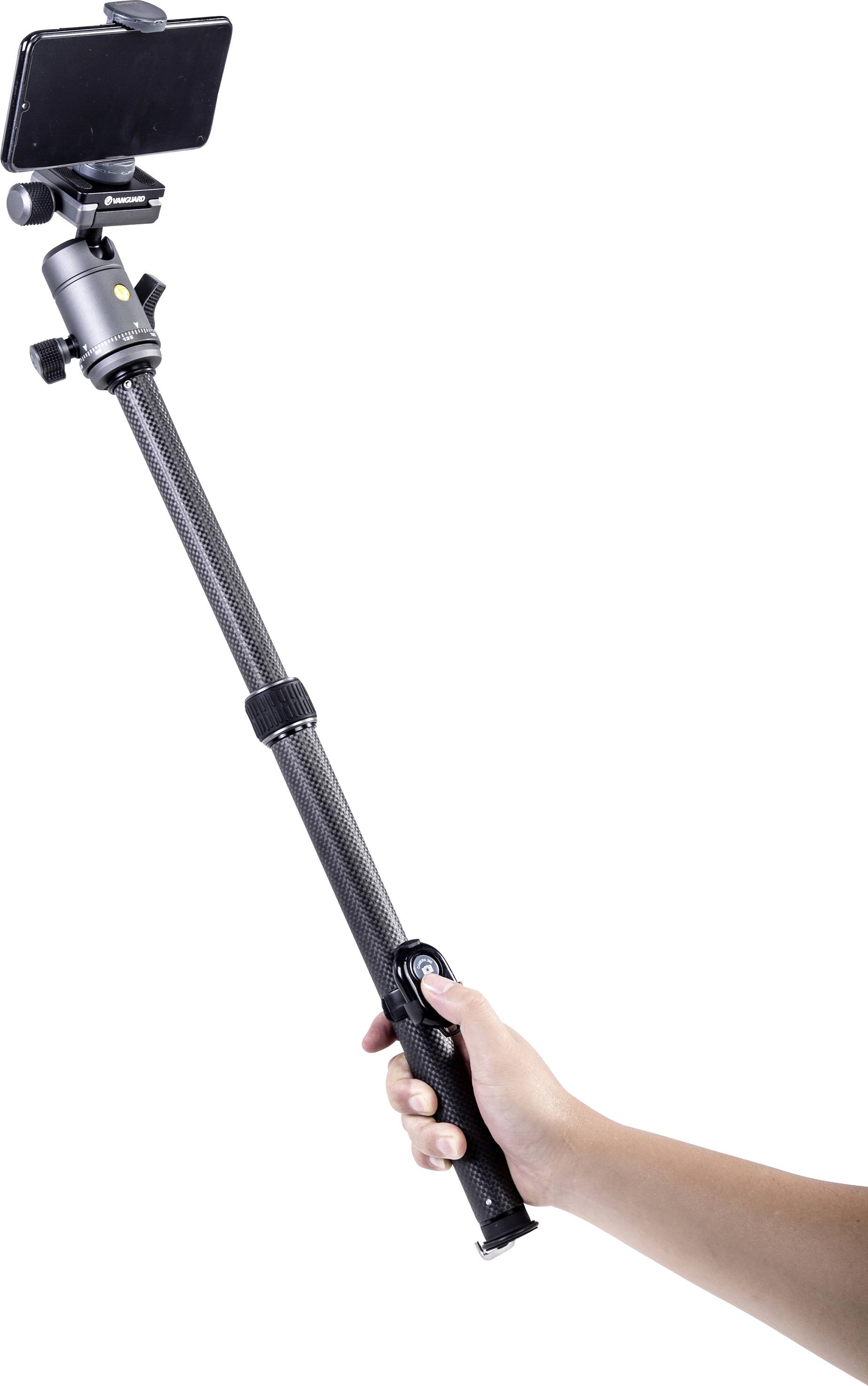 Vanguard VEO3GO265HCB Dreibeinstativ Arbeitshöhe=126 - 166.5cm Grau, Schwarz