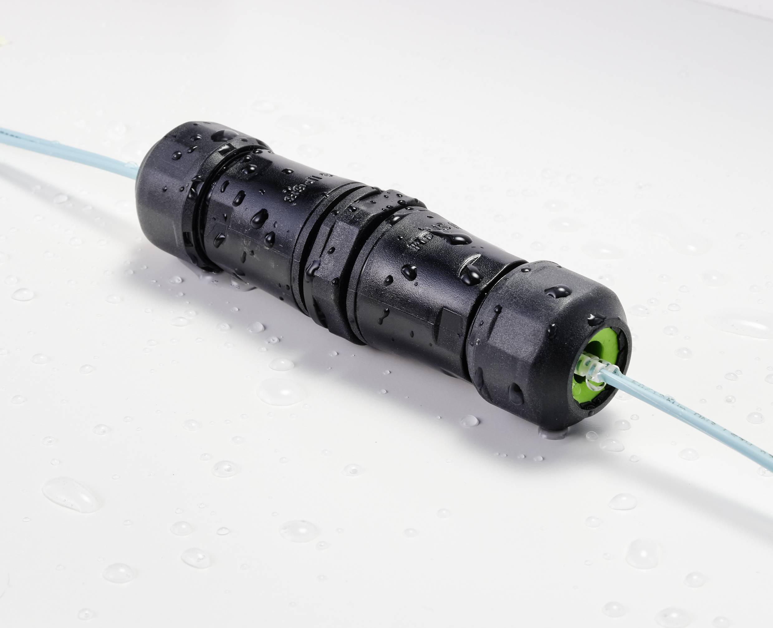 Renkforce Glasfaser Netzwerk Kabel Verlängerung LC Schwarz