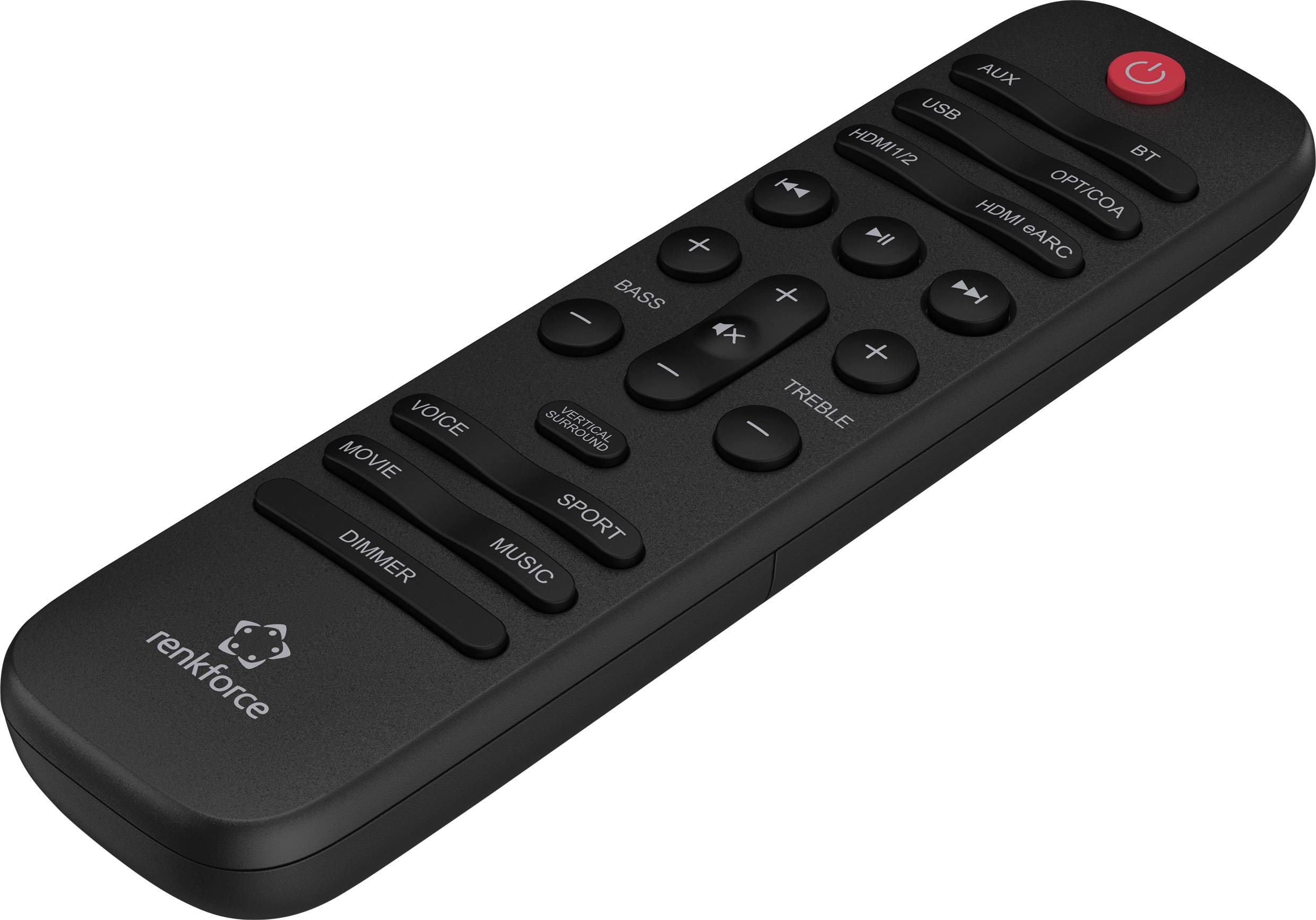 Renkforce RF-SB-301 Soundbar Dolby Atmos®, Bluetooth®, inkl. kabellosem Subwoofer, USB