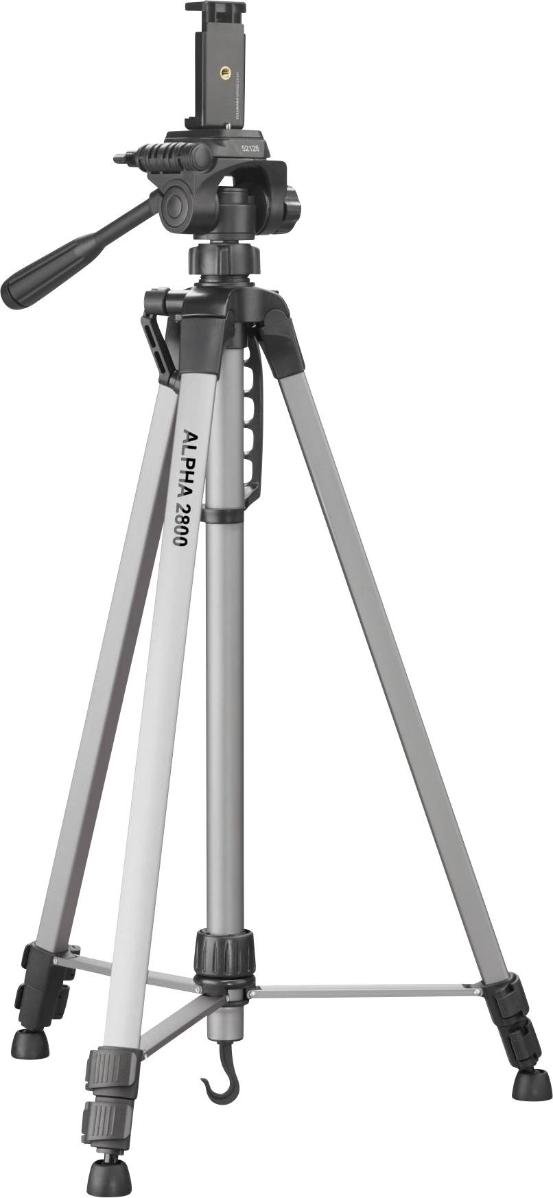 Cullmann Ministativ Arbeitshöhe=67.5 - 184.5cm Silber, Schwarz