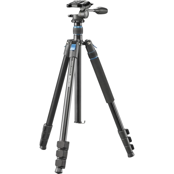 Cullmann Dreibeinstativ Arbeitshöhe=46 - 183 cm Schwarz Wasserwaage Cullmann Dreibeinstativ Arbeitshöhe=46 - 183 cm Schwarz Wasserwaage