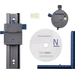 Novoflex Panoramasystem Außengewinde=1/4", 3/8" Innengewinde 1/4" Novoflex Panoramasystem Außengewinde=1/4", 3/8" Innengewinde 1/4"