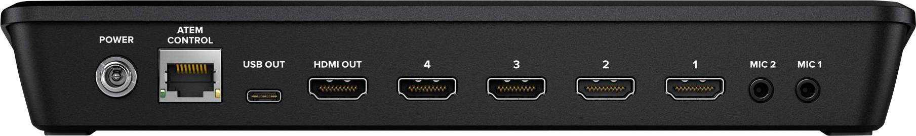 Blackmagic ATEM mini Pro ISO, 2K Ultra HD, 1280 x 720,1920 x 1080 Pixel, 720p,1080i,1080p, 60 fps, 10,100,1000 Mbit/s, 10/100/1000Base-T(X)