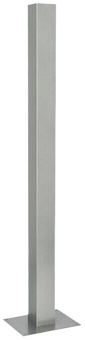 Burg Wächter STÄNDER BK EST 1W Briefkastenständer Aluminium Weiß