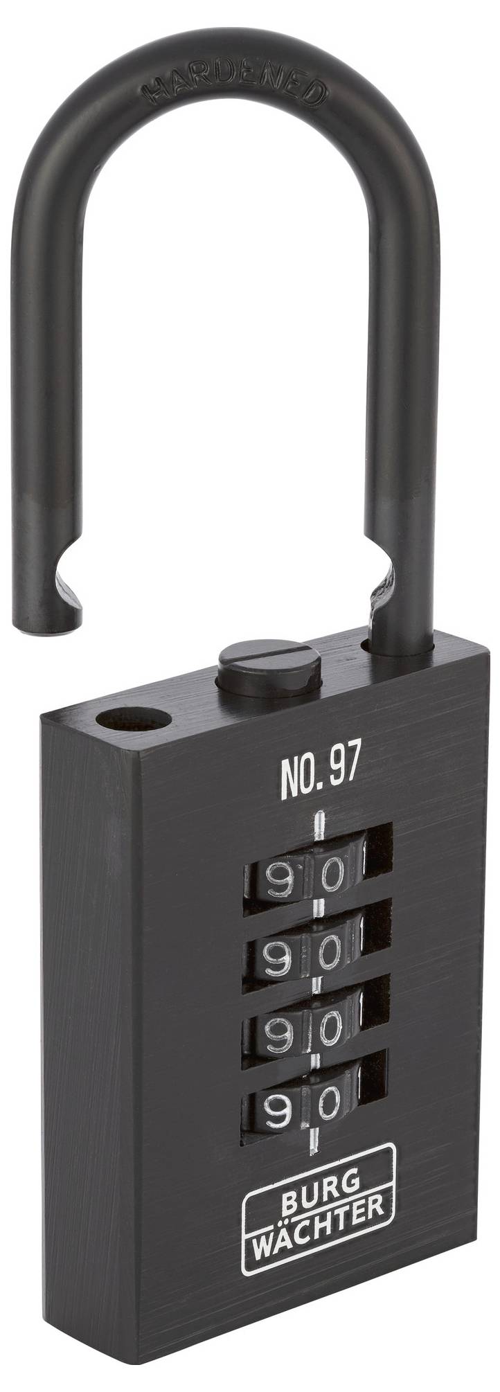 Burg Wächter Numero 97 40 SB Vorhängeschloss 40mm Zahlenschloss
