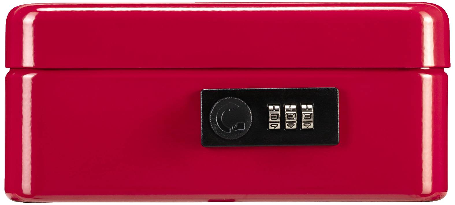 Geldkassette MONEY B.200xH.90xT.160mm rot lack.BURG-WÄCHTER