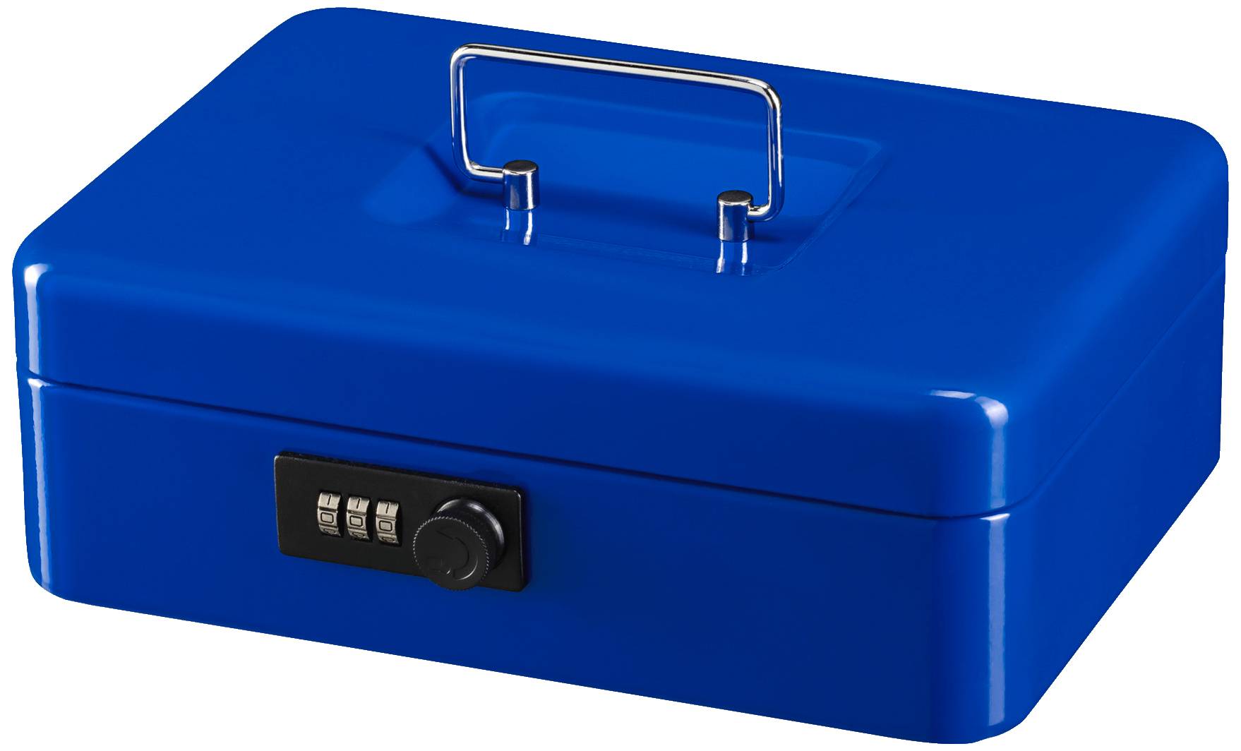 Burg Wächter Money Code 5025 blue Geldkassette (B x H x T) 200 x 90 x 160 mm Blau