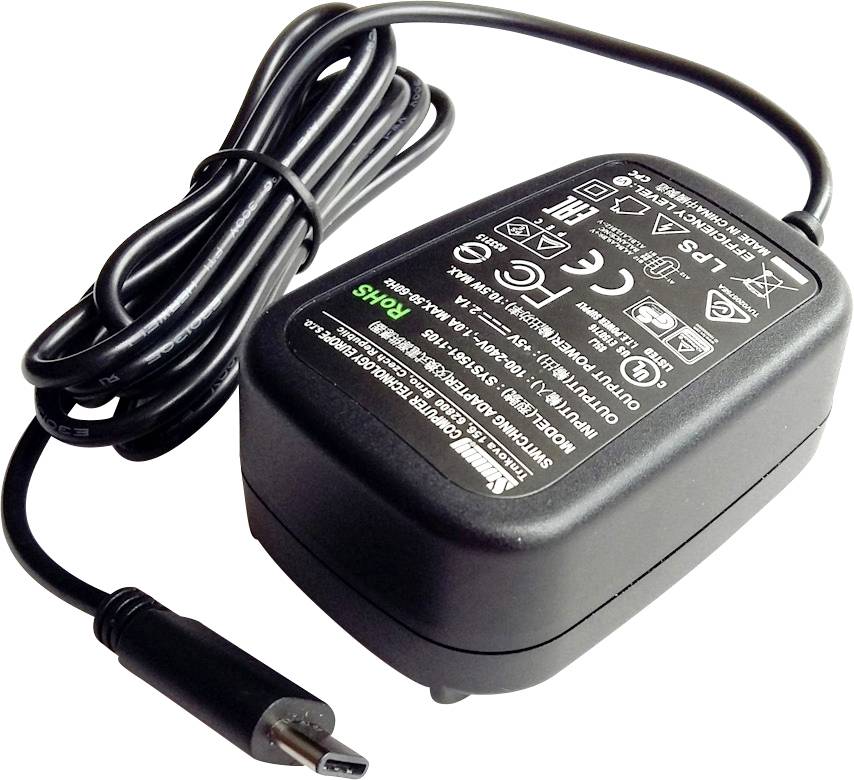 Dehner Elektronik SYS 1561-1105-W2E Steckernetzteil, Festspannung 5 V/DC 2.1 A 10.5 W Stabilisiert, mit Australien-Adapter, mit China-Adapter, mit