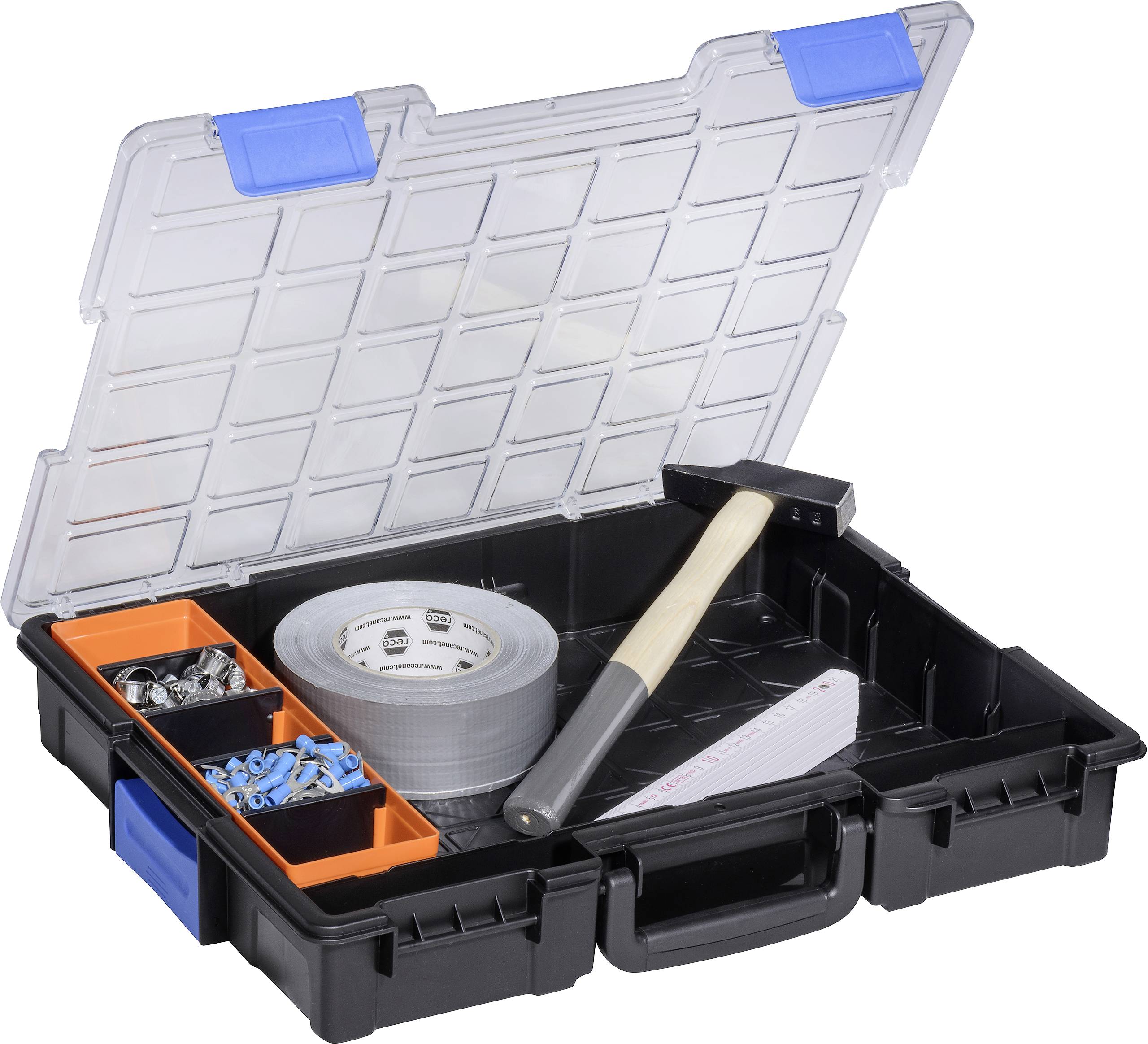 Allit EuroPlus Pro K44/7 Sortimentskoffer (B x H x T) 440 x 76 x 355mm Anzahl Fächer: 7 Inhalt 1St.