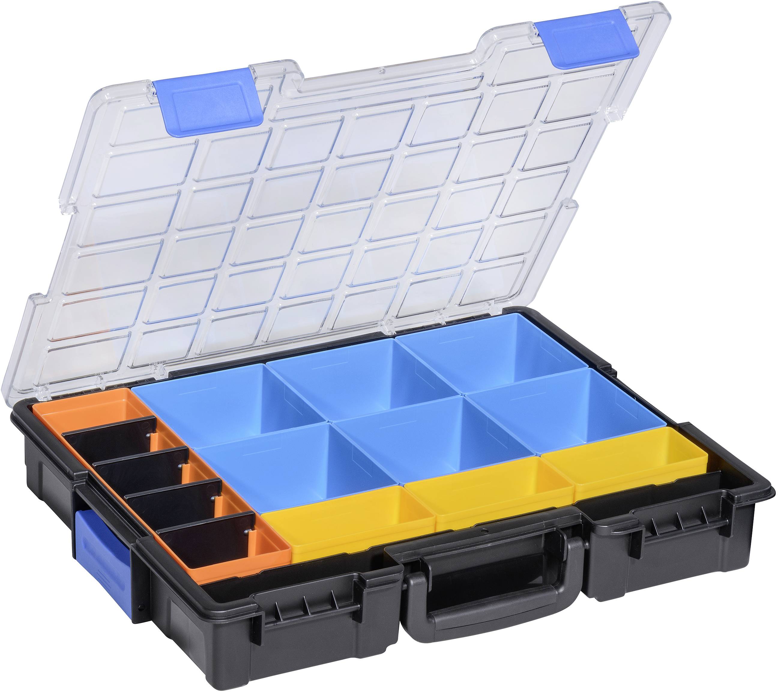 Allit EuroPlus Pro K44/15 Sortimentskoffer (B x H x T) 440 x 76 x 355 mm Anzahl Fächer: 15 Inhalt 1