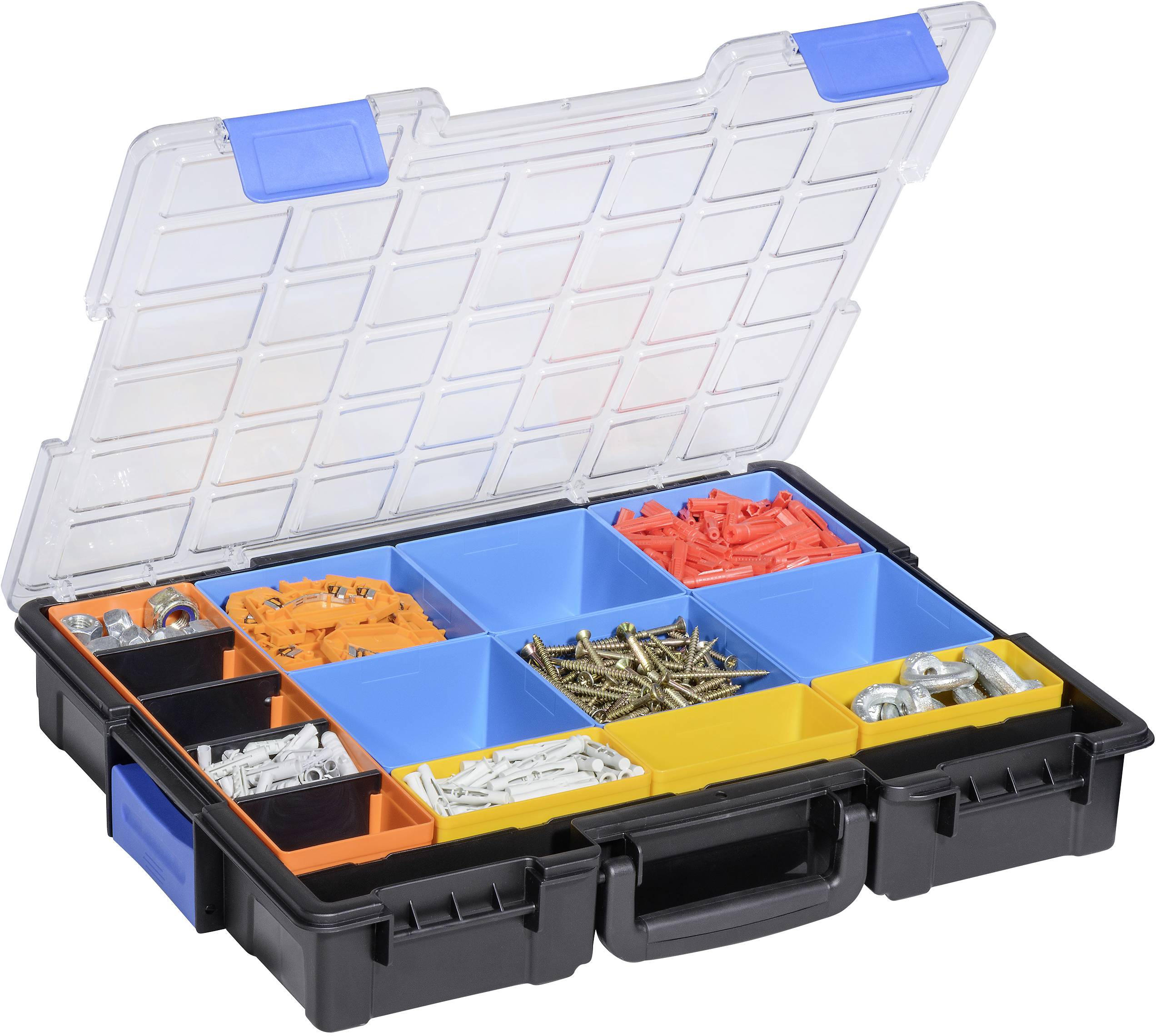 Allit EuroPlus Pro K44/15 Sortimentskoffer (B x H x T) 440 x 76 x 355mm Anzahl Fächer: 15 Inhalt 1St.