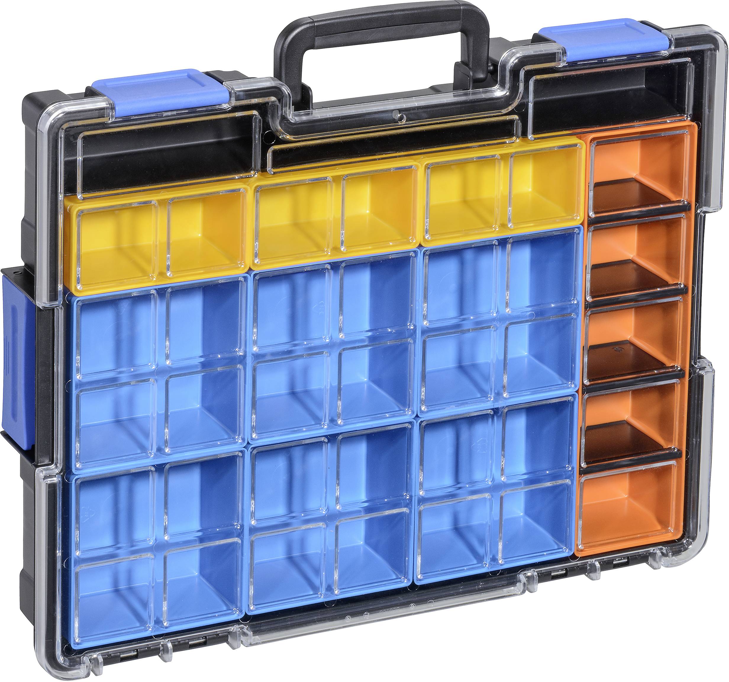 Allit EuroPlus Pro K44/15 Sortimentskoffer (B x H x T) 440 x 76 x 355mm Anzahl Fächer: 15 Inhalt 1St.