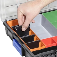 Allit EuroPlus Pro K44/15 Sortimentskoffer (B x H x T) 440 x 76 x 355mm Anzahl Fächer: 15 Inhalt 1St. Allit EuroPlus Pro K44/15 Sortimentskoffer (B x H x T) 440 x 76 x 355mm Anzahl Fächer: 15 Inhalt 1St.
