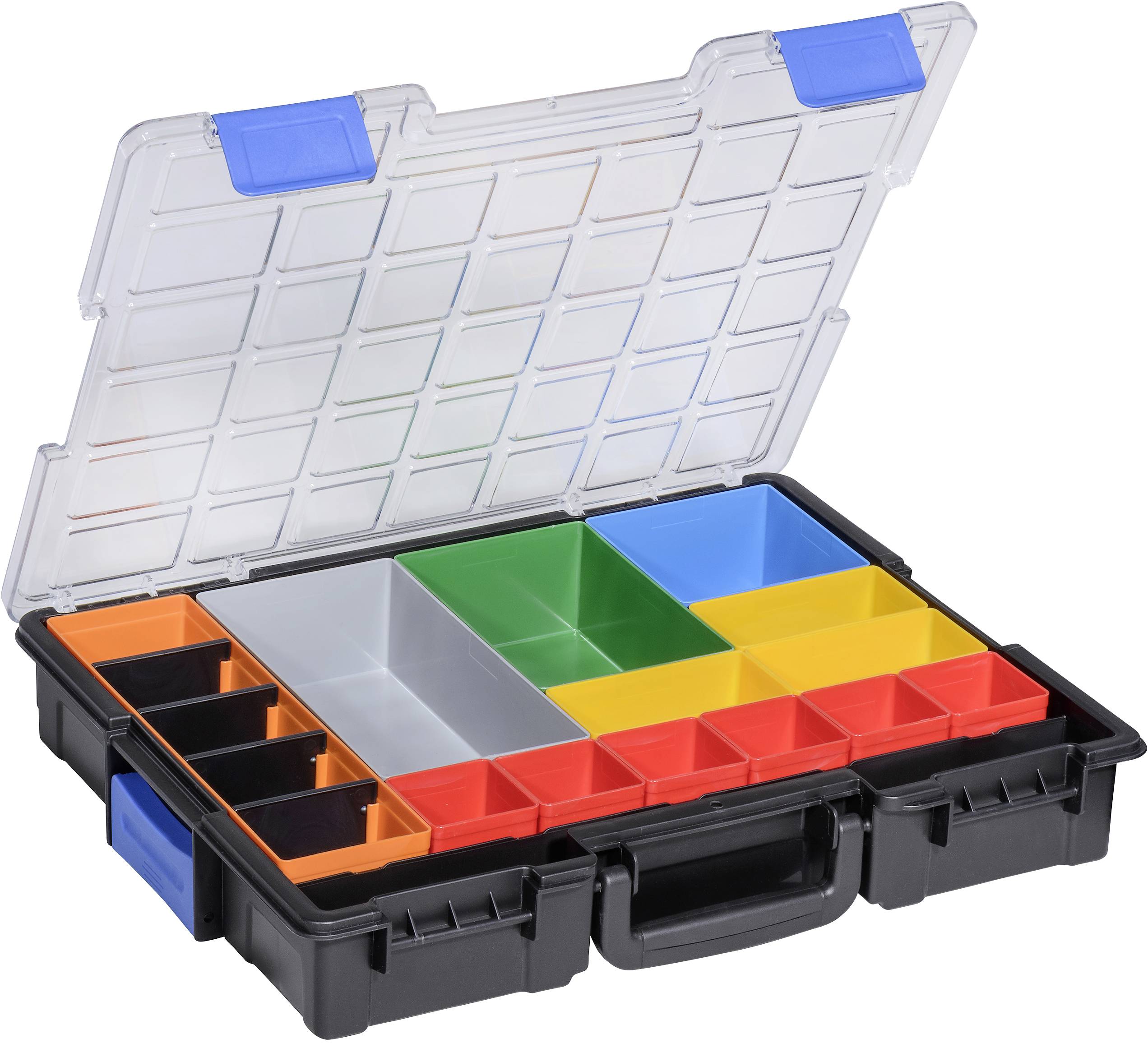 Allit EuroPlus Pro K44/18 Sortimentskoffer (B x H x T) 440 x 76 x 355mm Anzahl Fächer: 18 Inhalt 1St.