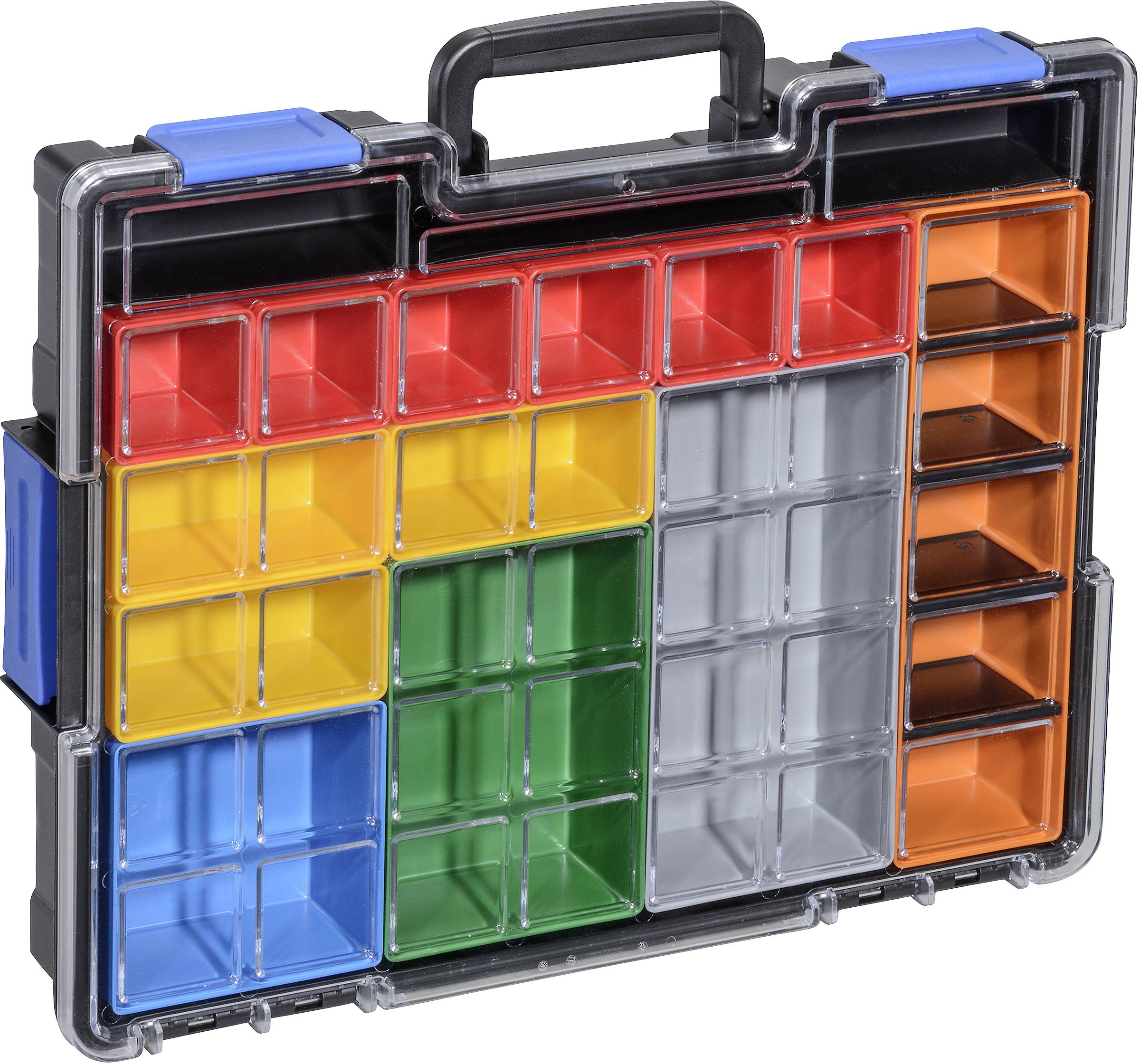 Allit EuroPlus Pro K44/18 Sortimentskoffer (B x H x T) 440 x 76 x 355mm Anzahl Fächer: 18 Inhalt 1St.