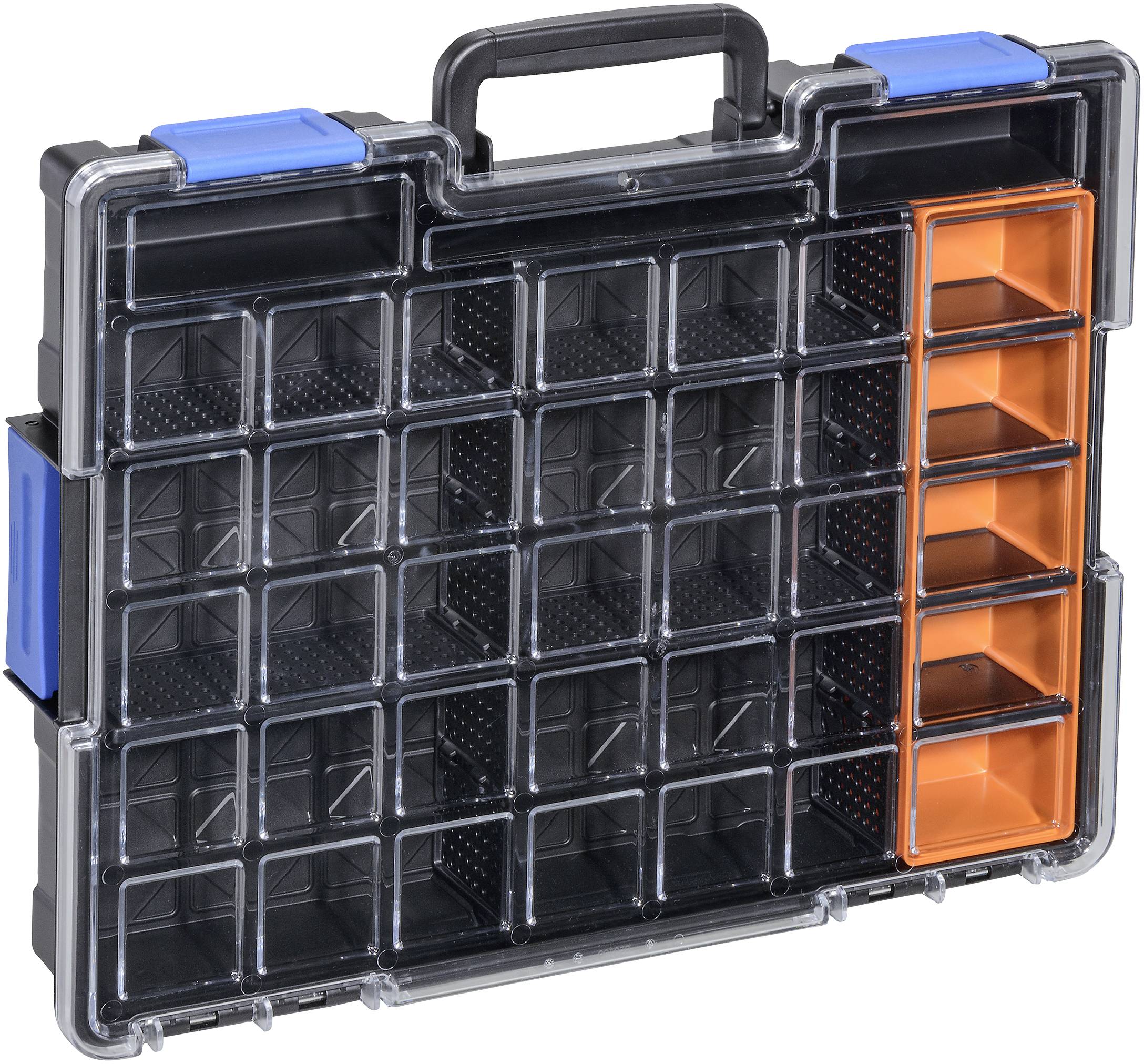 Allit EuroPlus Pro K44/12-6 Sortimentskoffer (B x H x T) 440 x 76 x 355 mm Anzahl Fächer: 12 Inhalt