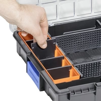Allit EuroPlus Pro K44/12-6 Sortimentskoffer (B x H x T) 440 x 76 x 355 mm Anzahl Fächer: 12 Inhalt Allit EuroPlus Pro K44/12-6 Sortimentskoffer (B x H x T) 440 x 76 x 355 mm Anzahl Fächer: 12 Inhalt
