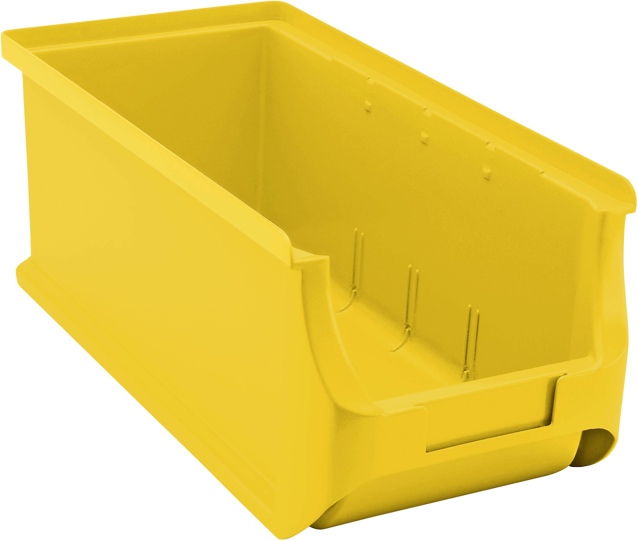 Allit 456292 Sichtlagerkasten (B x H x T) 125 x 150 x 320mm Gelb 1St.