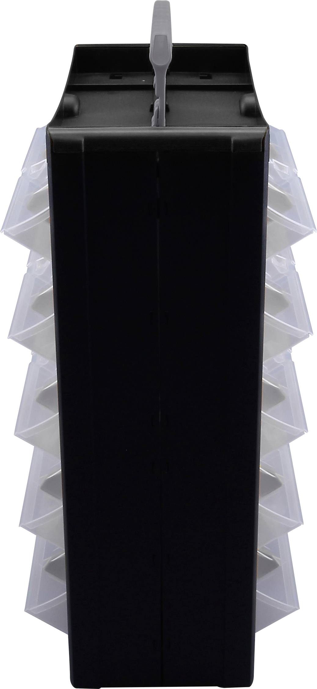 Allit 466260 Kleinteilmagazin VarioPlus DrawBox C 40 (B x H x T) 300 x 465 x 155mm Schwarz, Grau 1St.