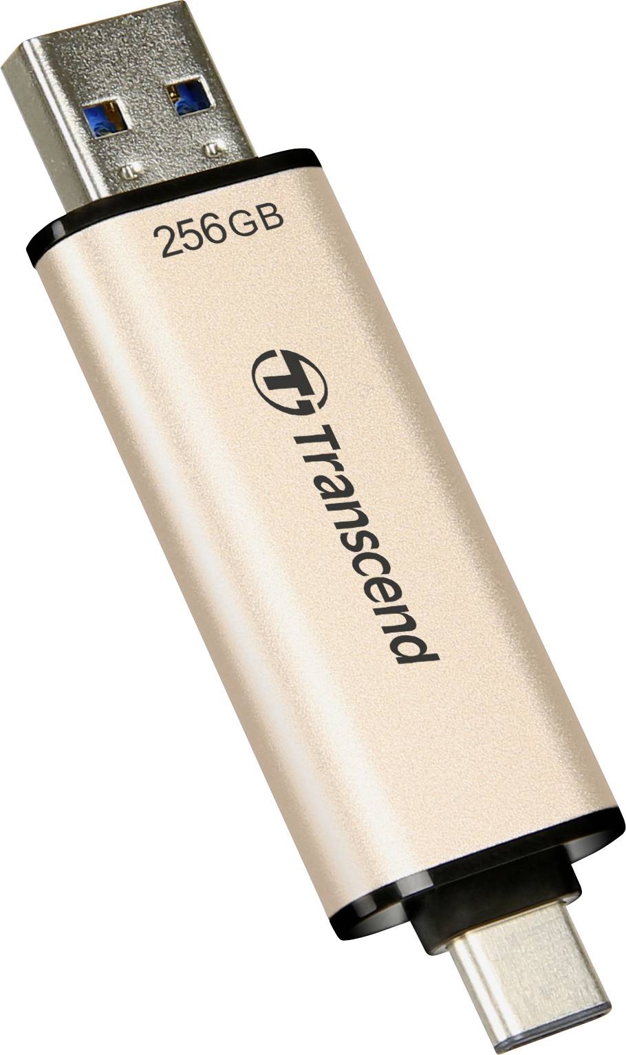 Transcend JetFlash 930C USB-Stick 256GB Gold TS256GJF930C USB-A (USB 3.2 Gen 1), USB-C®