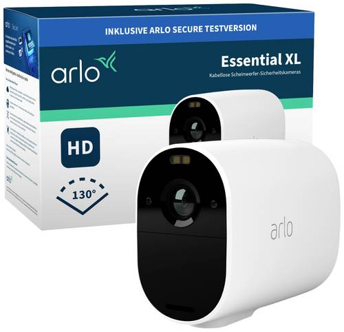 ARLO ESSENTIAL XL SPOTLIGHT CAMERA 1-PACK VMC2032-100EUS Kabellos, WLAN IP-Überwachungskamera 1920