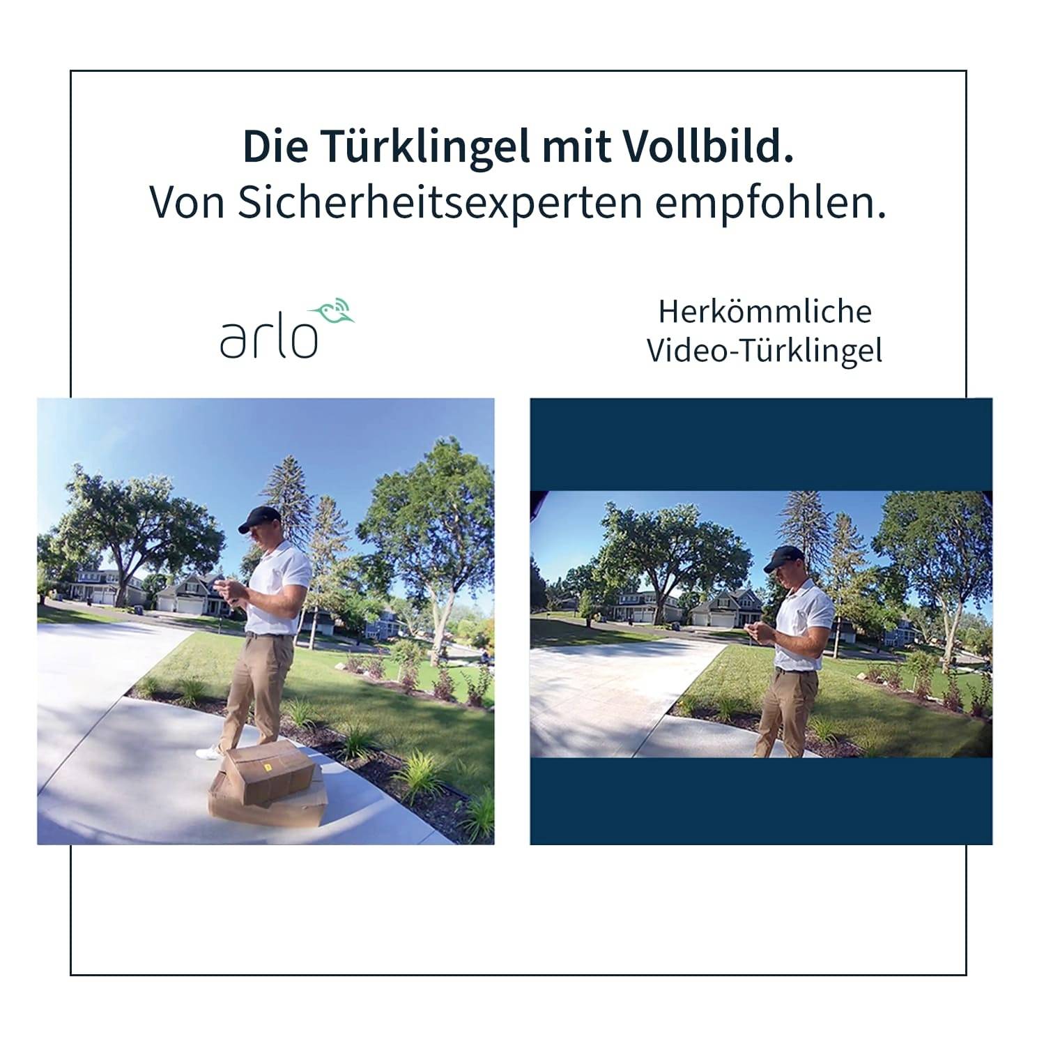 ARLO AVD2001B-100EUS Funkklingel Sender mit Bewegungsmelder